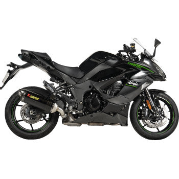 AKRAPOVIC Slip-On Line Muffler - Carbon Fiber - Kawasaki Ninja 1000 SX & Ninja 1100 SX  S-K10SO32-HRC