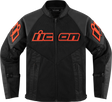 ICON Mesh AF™ Leather Jacket - Slayer - Large 2810-3909