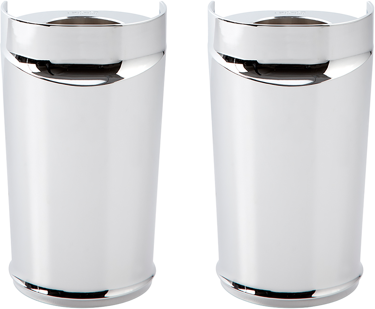 ARLEN NESS Fork Boot Cover - Chrome 20-036