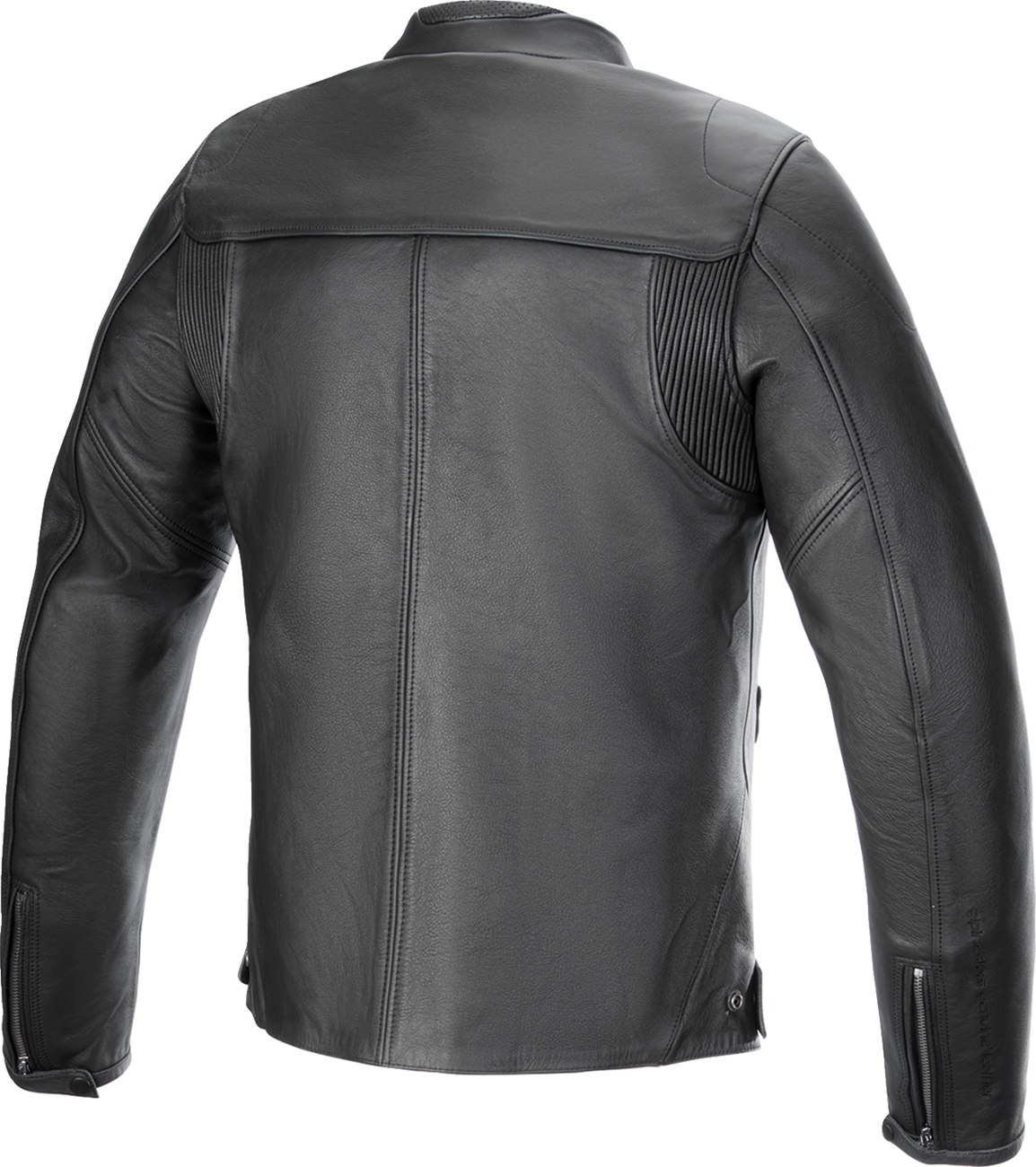 ALPINESTARS Blacktrack Leather Jacket - Black - 3XL 3103824-1100-3X