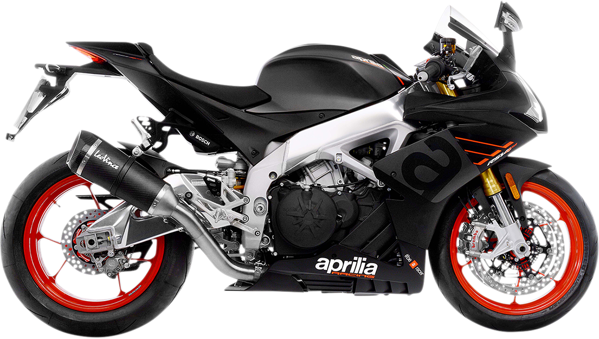 LEOVINCE Factory S Muffler - Carbon Fiber Tuono V4 1100RR / Factory 17-24 14309SU