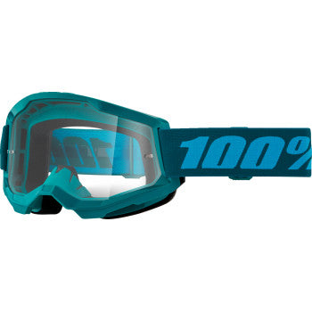 100% Strata 2 Goggles - Stone - Clear 50027-00023