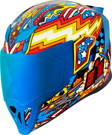 ICON Airflite™ Motorcycle Helmet - Flyboy - Blue - 2XL 0101-16015