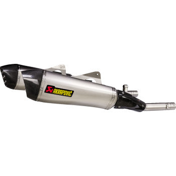 AKRAPOVIC Slip-On Line Mufflers - Titanium - BMW K 1600 GT & K 1600 GTL S-B16SO5-HZAAT