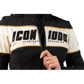 ICON Women's Hella 4™ Jacket - Black - Large 2822-1679