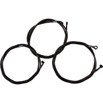 LA CHOPPERS Brake Line - 24"+ - '18-'20 FL Glide LA-8059B19M