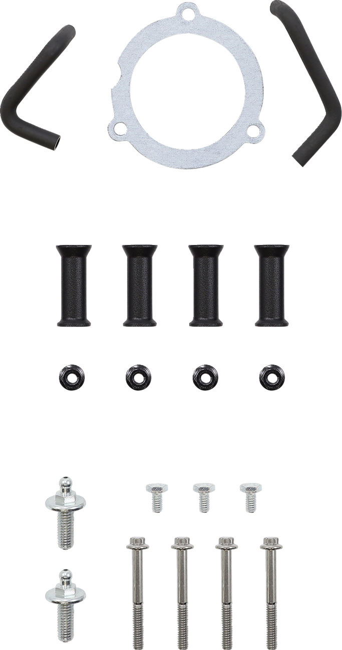 VANCE & HINES VO2 Insight Air Cleaner - M8 - Black Wrinkle Softail / Glide 2017-2024 41077