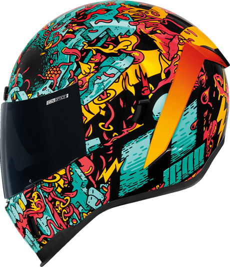 ICON Airform™ Motorcycle Helmet - Munchies - MIPS® - Blue - 2XL 10117045