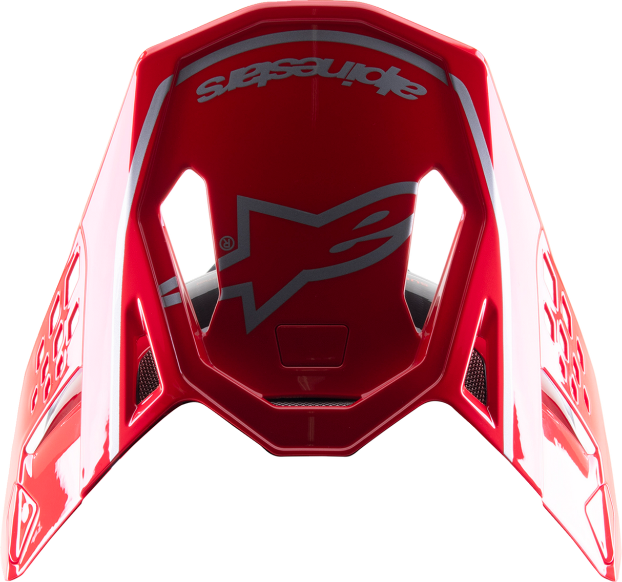 ALPINESTARS Supertech M10 Visor - Acumen - Red/Black/Silver 8987323-3319