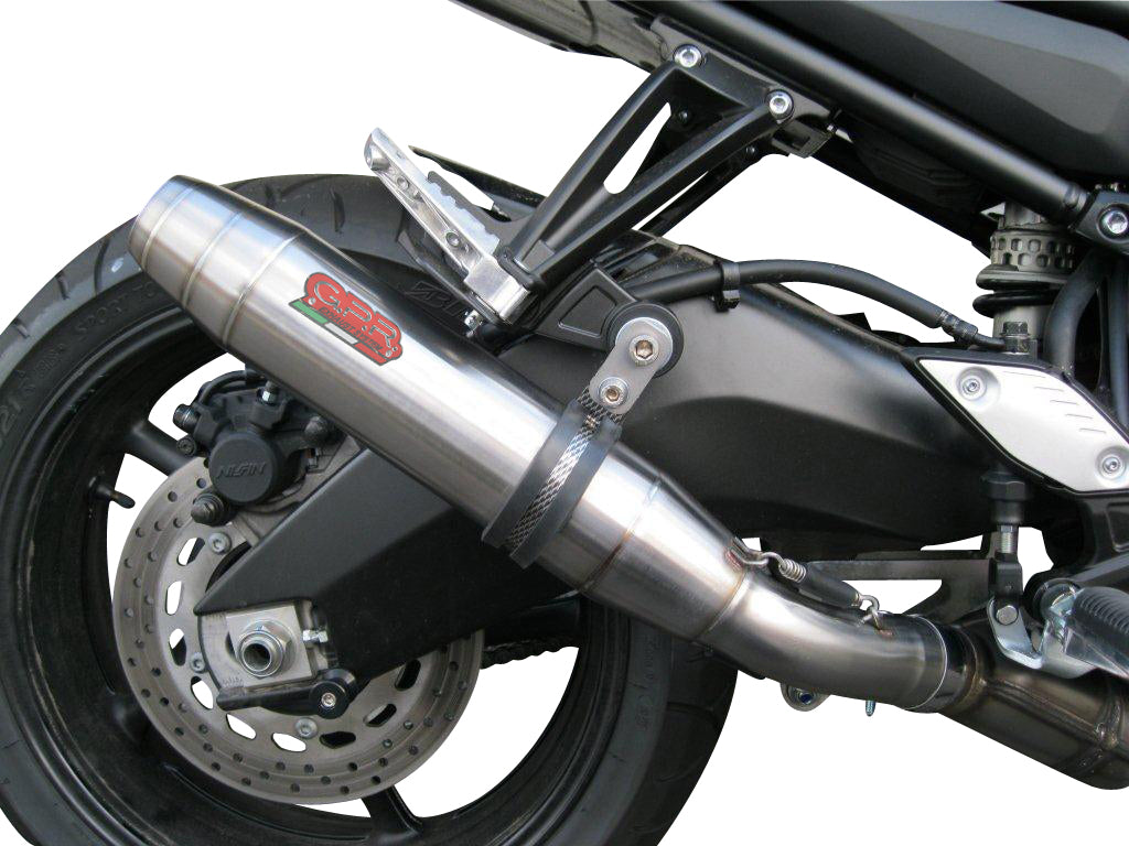 Yamaha Fz 8 2010-2016 Exhaust GPR Slip-on Deeptone Inox