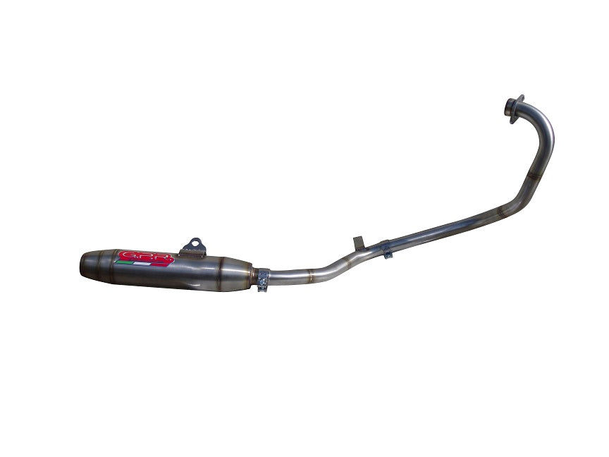 Yamaha FZ 16 Byson 160 2010 Exhaust GPR Full System Deeptone Inox