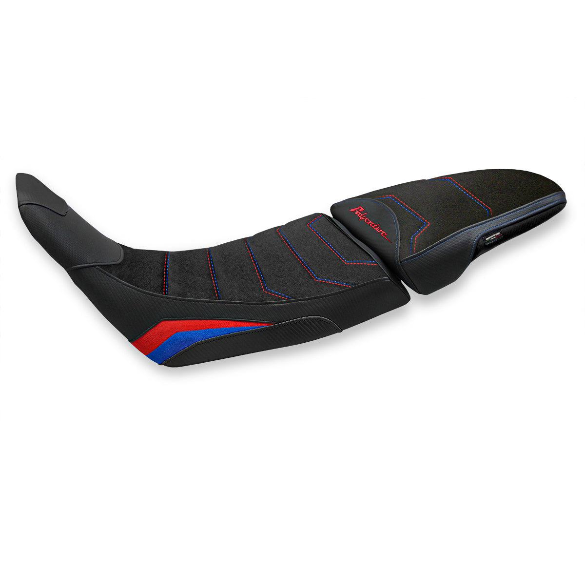 Honda Africa Twin ADV Sport 2020-2024 Seat Cover Tappezzeria Italia Ultragrip in Red and Blue