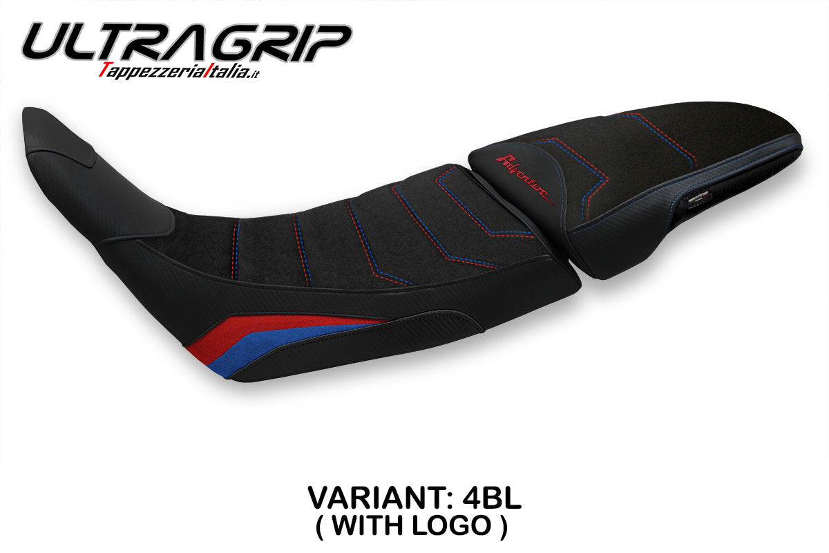 Honda Africa Twin ADV Sport 2020-2024 Seat Cover Tappezzeria Italia Ultragrip in Red and Blue