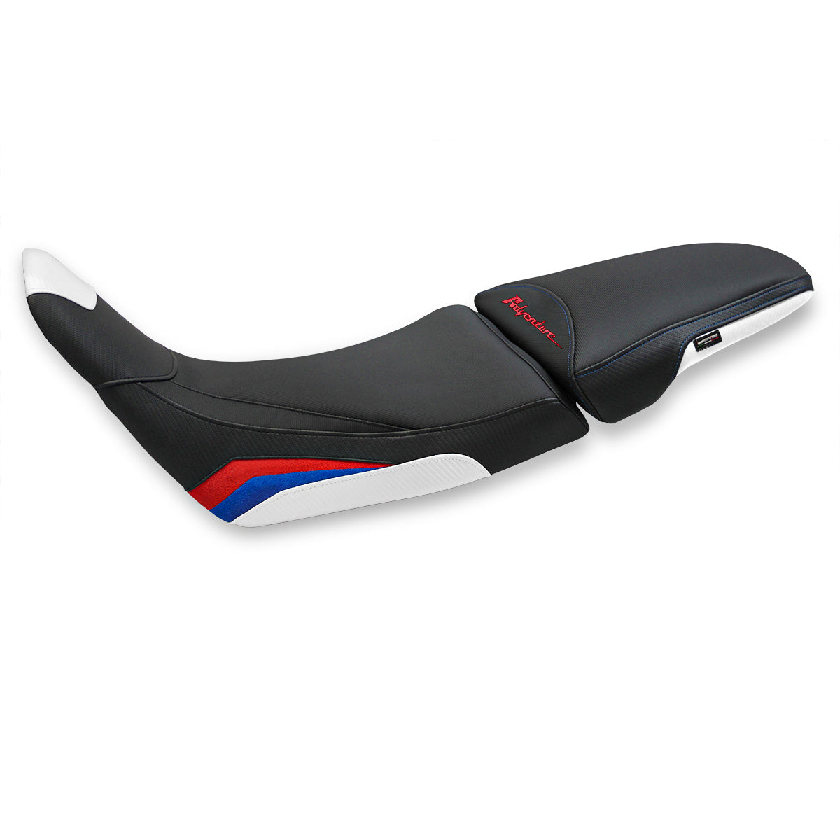 Honda Africa Twin 1100 ADV Sport 2020-2024 Seat Cover Tappezzeria Italia in White, Red and Blue
