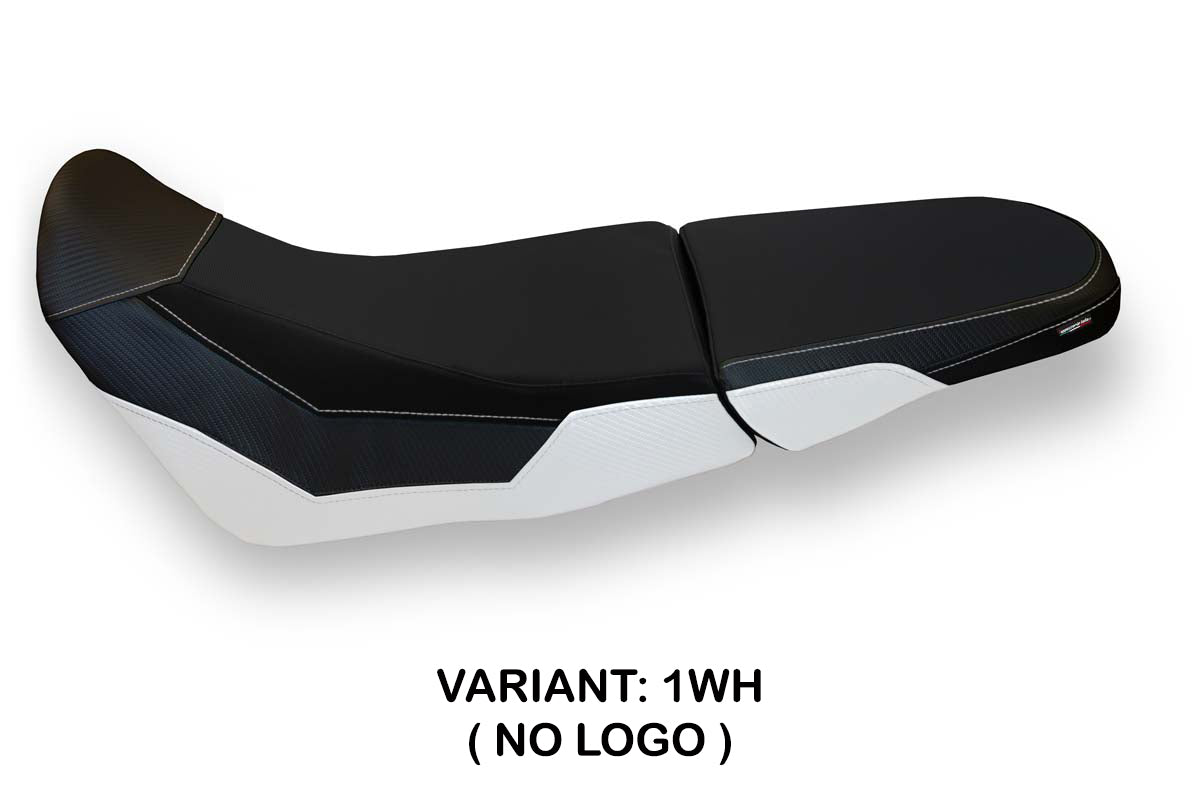 Honda Africa Twin 1000 Adventure 2018-2019 Seat Cover Tappezzeria Italia in White