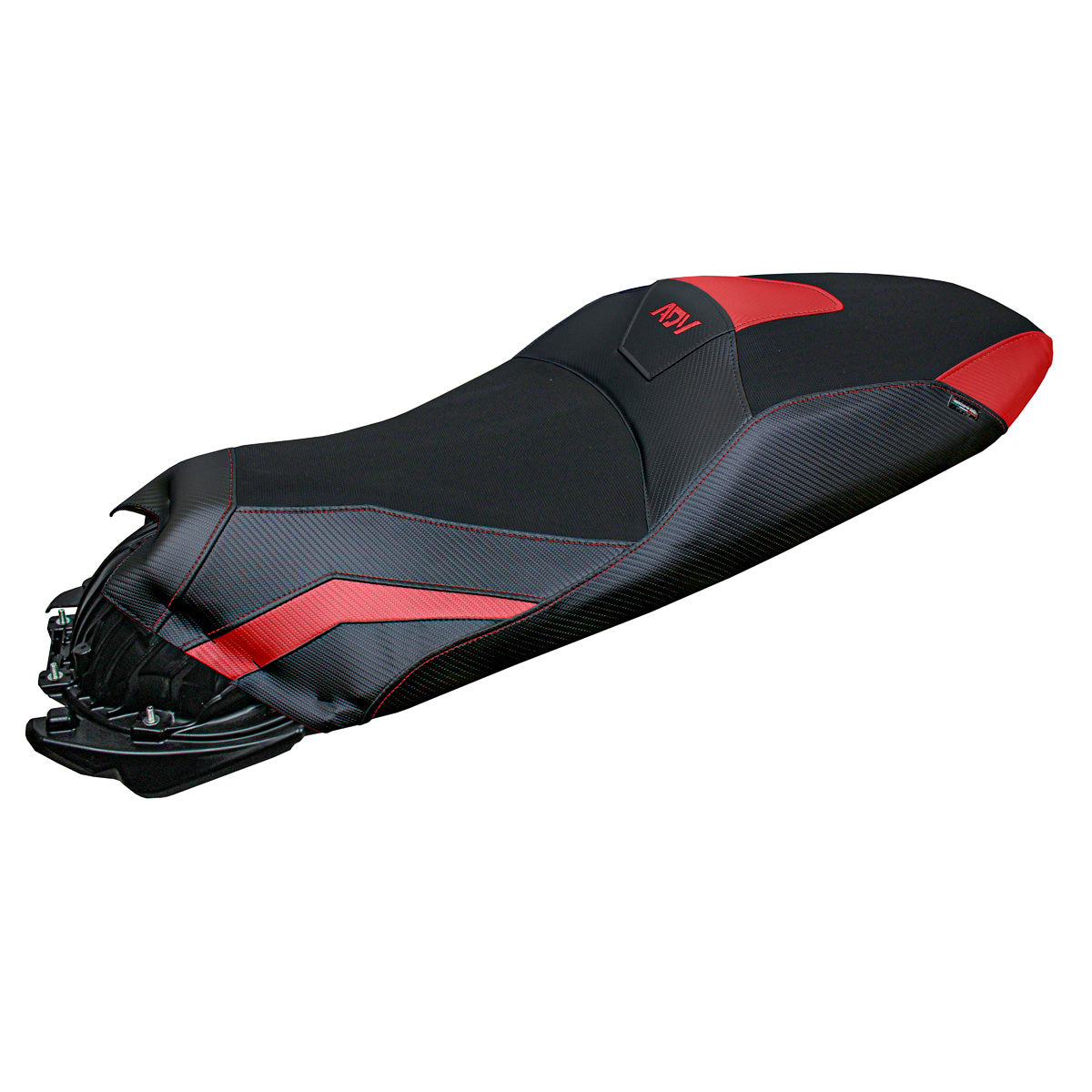 Honda ADV 350 2022-2025 Seat Cover Tappezzeria Italia in Red and Black