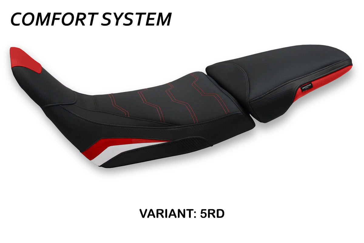 Honda Africa Twin 1100 2020-2024 Seat Cover Tappezzeria Italia Comfort in Red