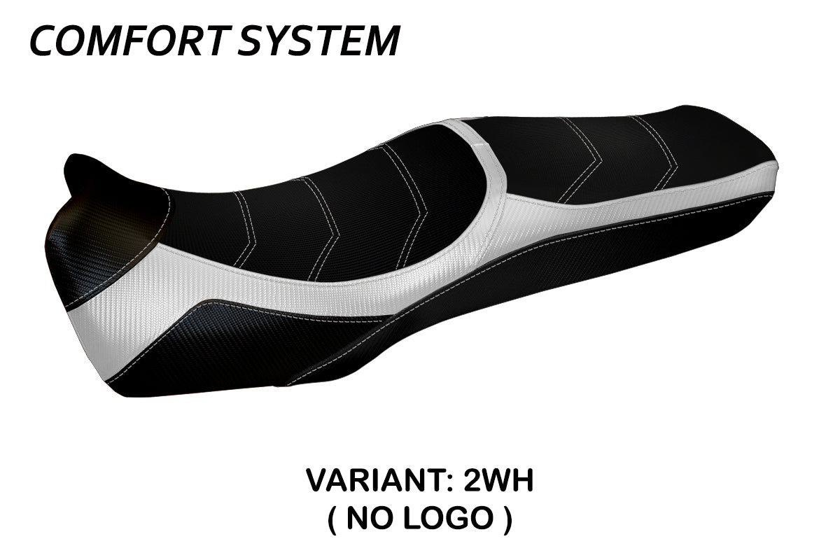 Honda Crosstourer 1200 VFR1200X 2011-2020 Seat Cover Tappezzeria Italia Comfort in White