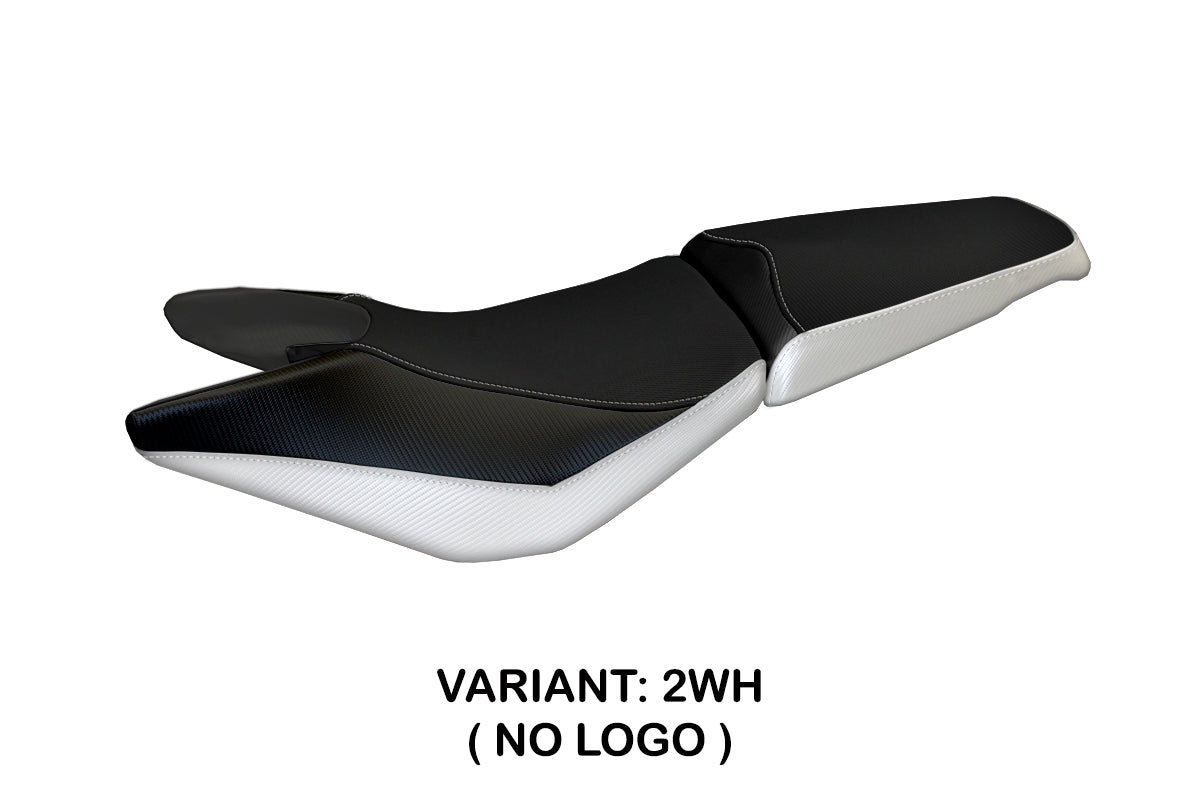 Honda Crossrunner 800 VFR800X 2016-2020 Seat Cover Tappezzeria Italia in White and Black