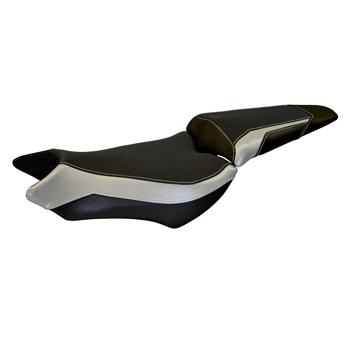 Honda CB1000R 2008-2017 Seat Cover Tappezzeria Italia in Silver and Black