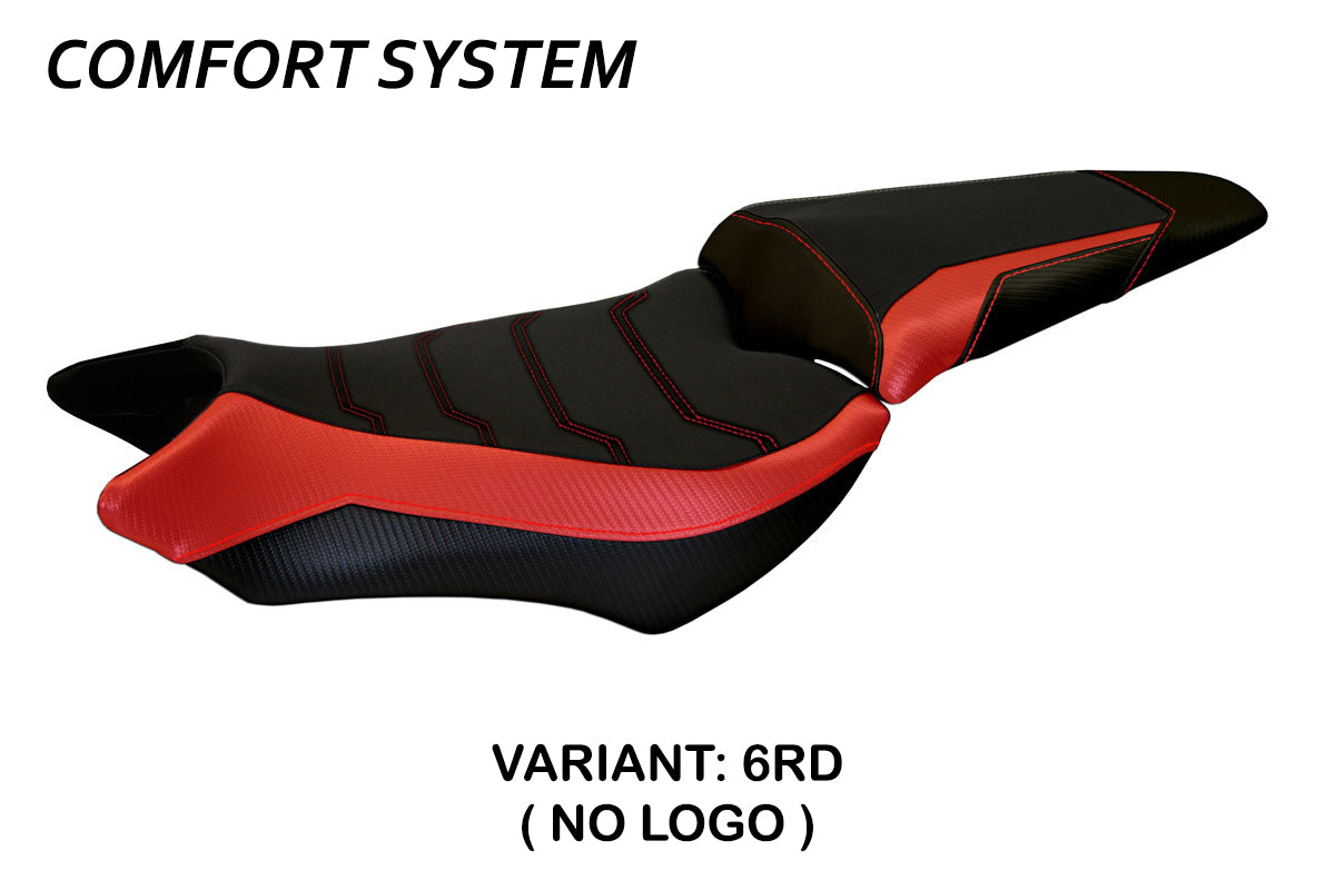 Honda CB1000R 2008-2017 Seat Cover Tappezzeria Italia Comfort in Red and Black