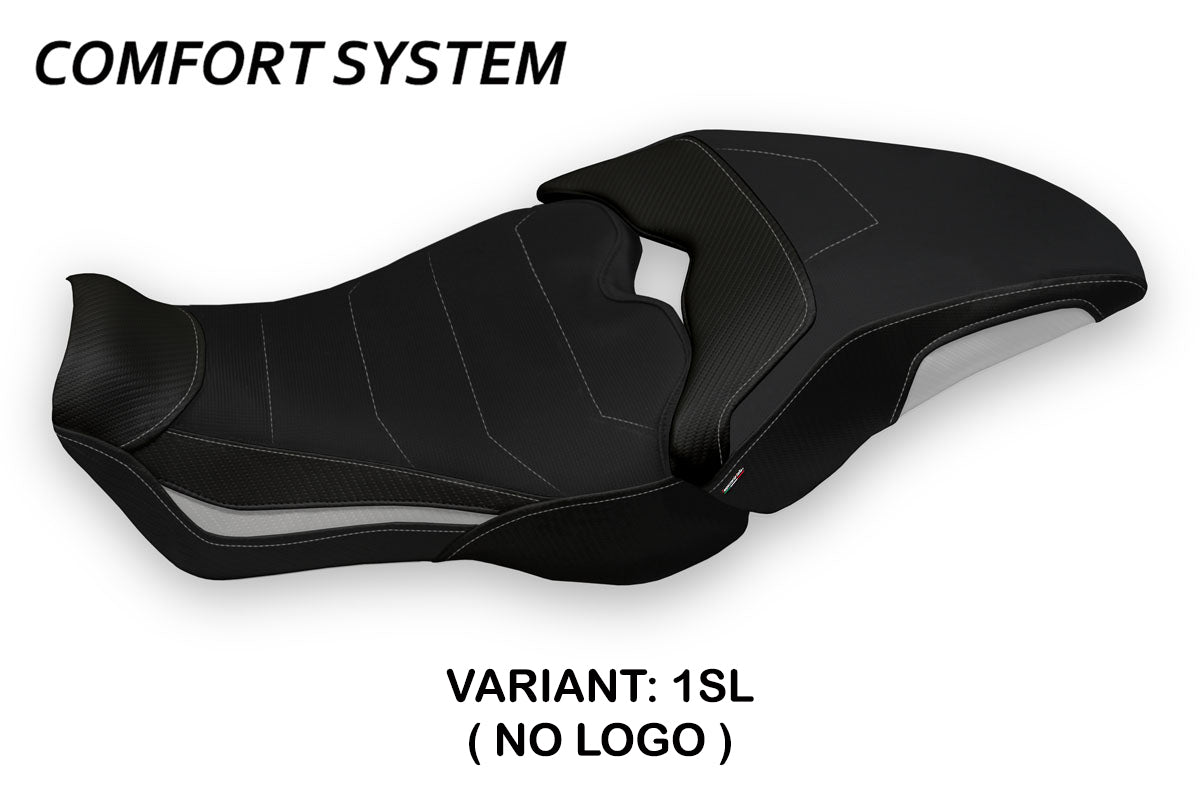 Honda CB1000R 2018-2025 Seat Cover Tappezzeria Italia Comfort in Silver