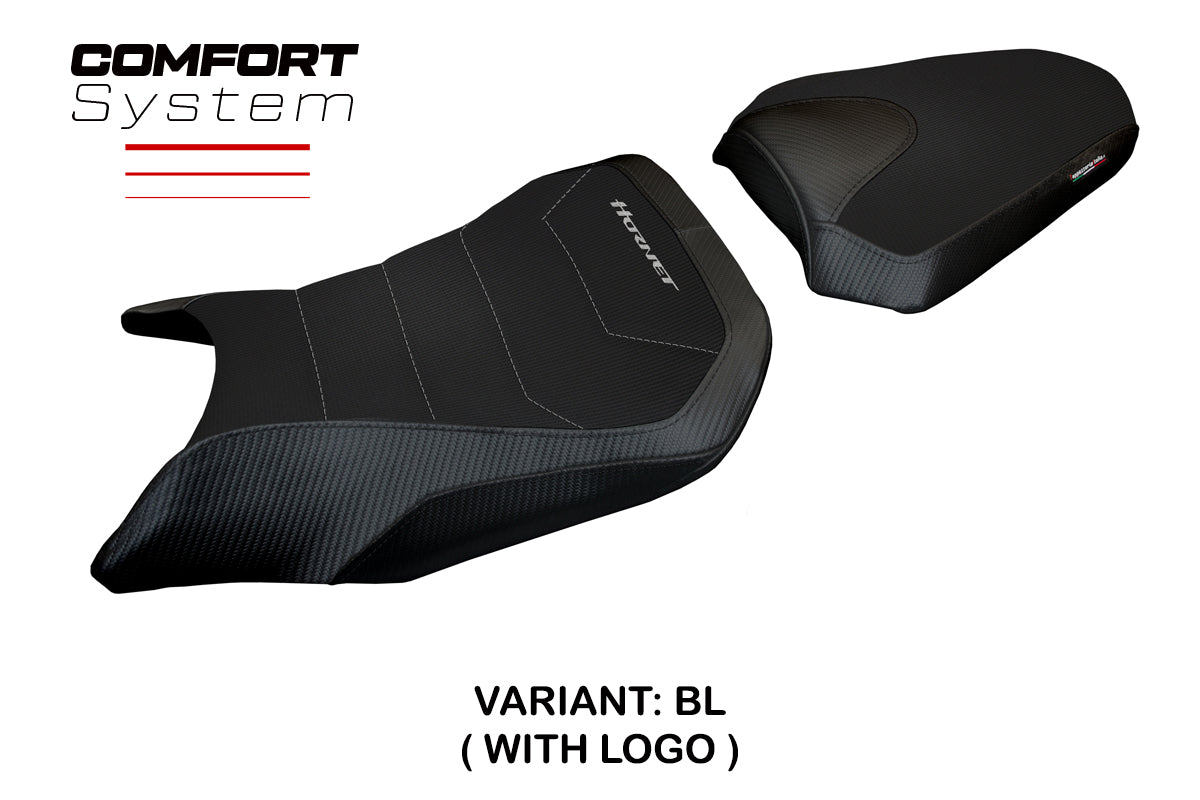 Honda CB500 Hornet 2024-2025 Seat Cover Tappezzeria Italia Comfort Black