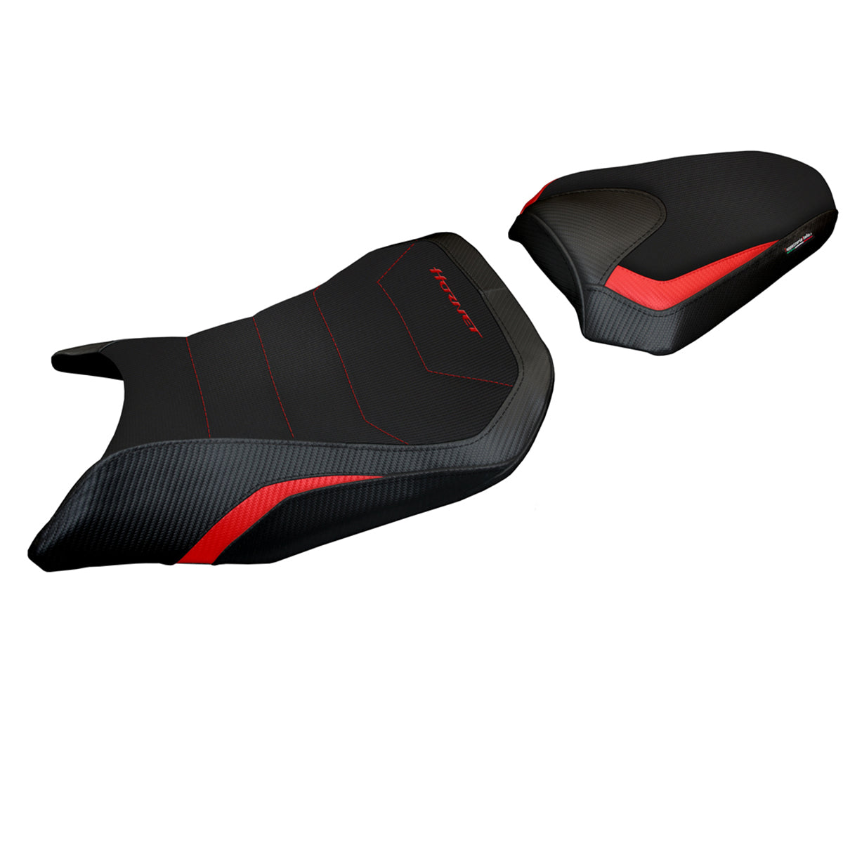 Honda CB500 Hornet 2024-2025 Seat Cover Tappezzeria Italia Comfort Red and Black