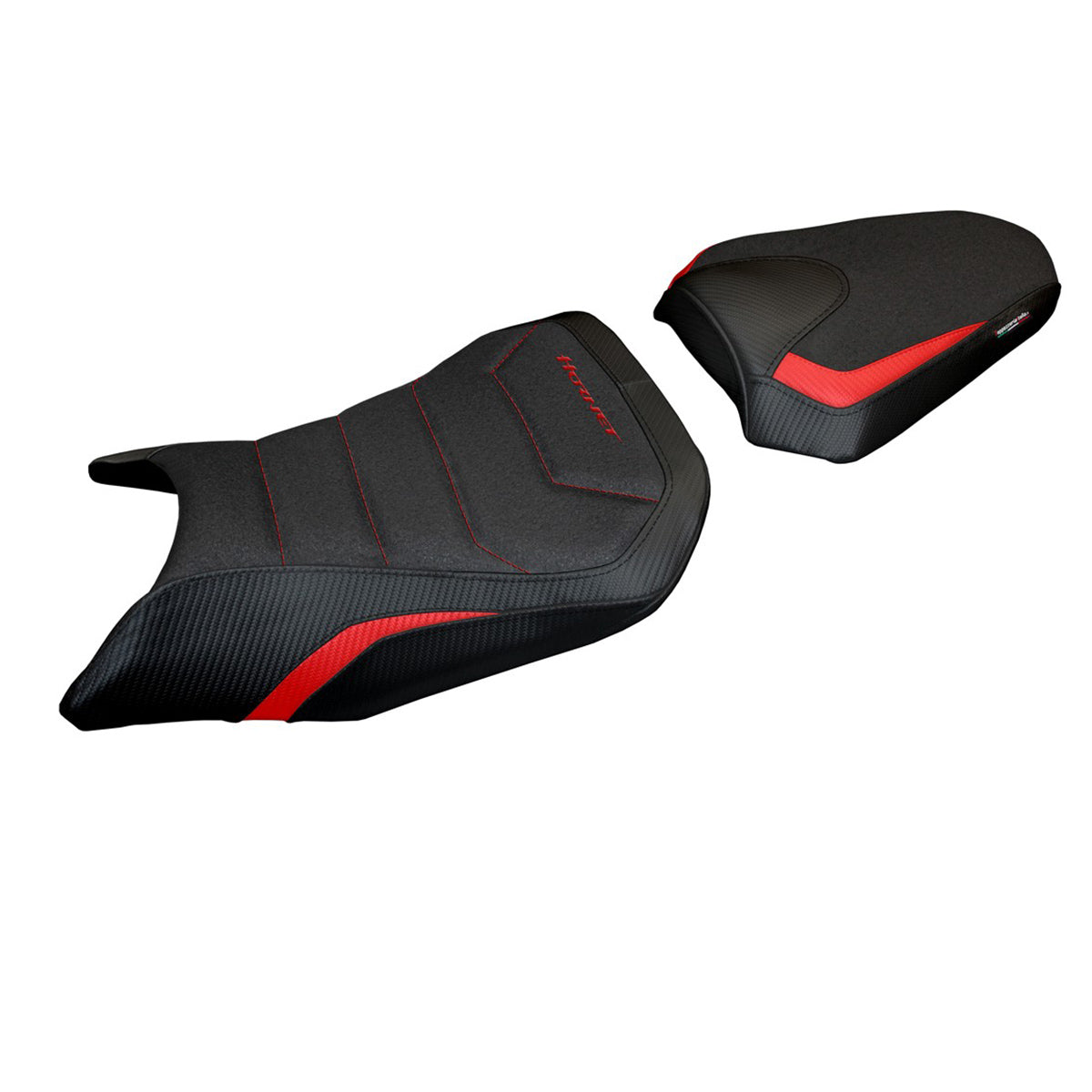 Honda CB 500 Hornet 2024-2025 Seat Cover Tappezzeria Ultragrip Red Black