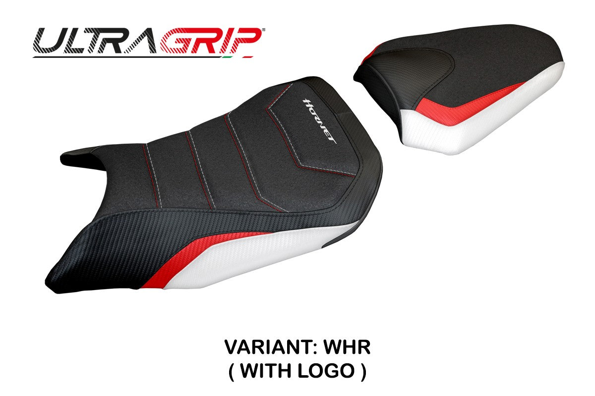 Honda CB 500 Hornet 2024-2025 Seat Cover Tappezzeria Ultragrip White Red Black