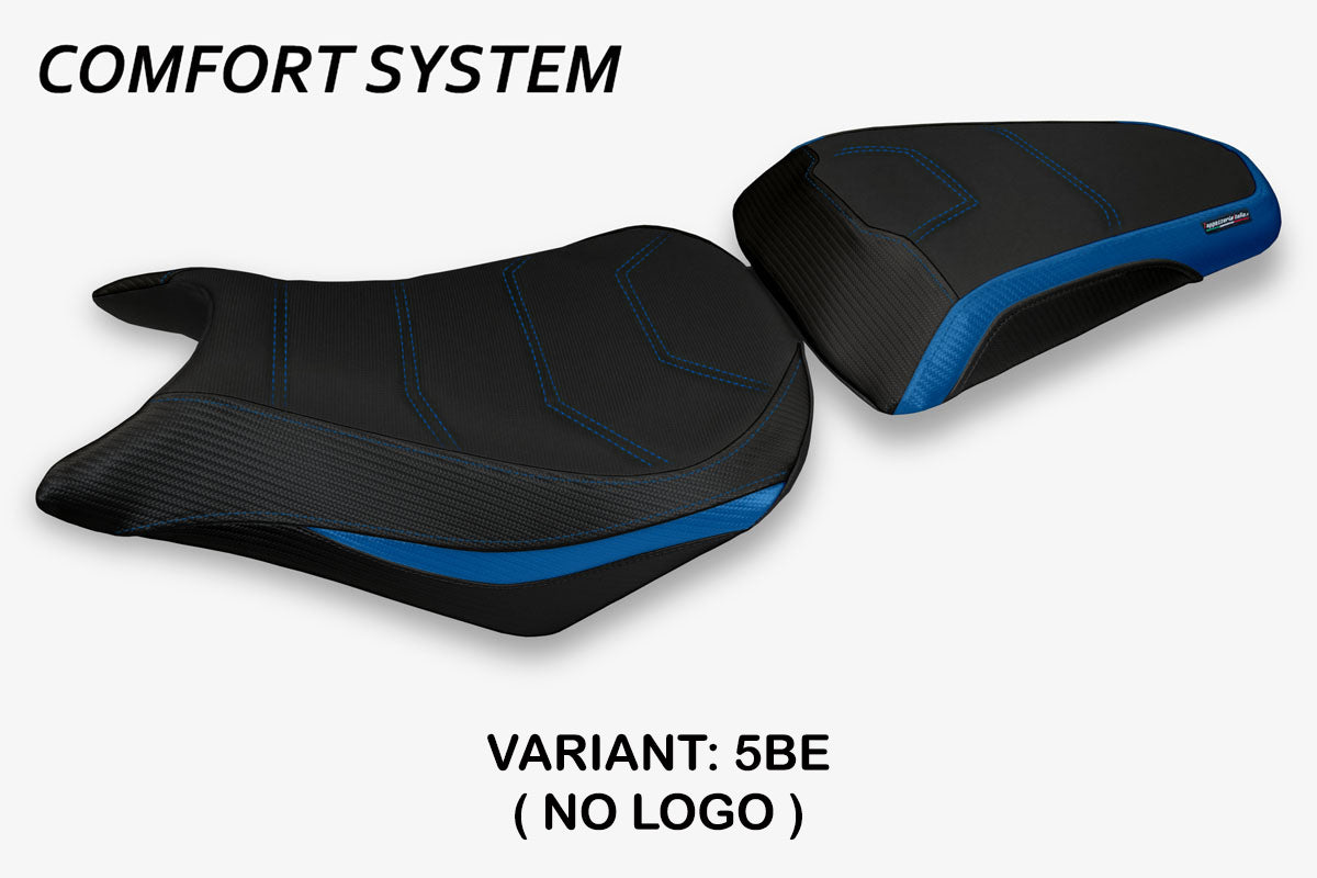 Honda CB500F 2012-2015 Seat Cover Tappezzeria Italia Comfort in Blue and Black