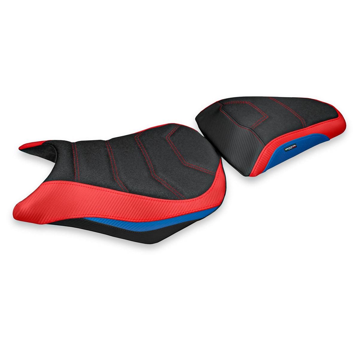 Honda CB500F 2012-2015 Seat Cover Tappezzeria Italia Ultragrip in Red and Blue