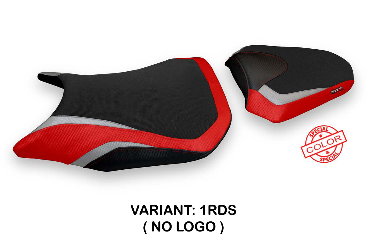 Honda CB500F 2016-2023 Seat Cover Tappezzeria Italia in Red and Silver