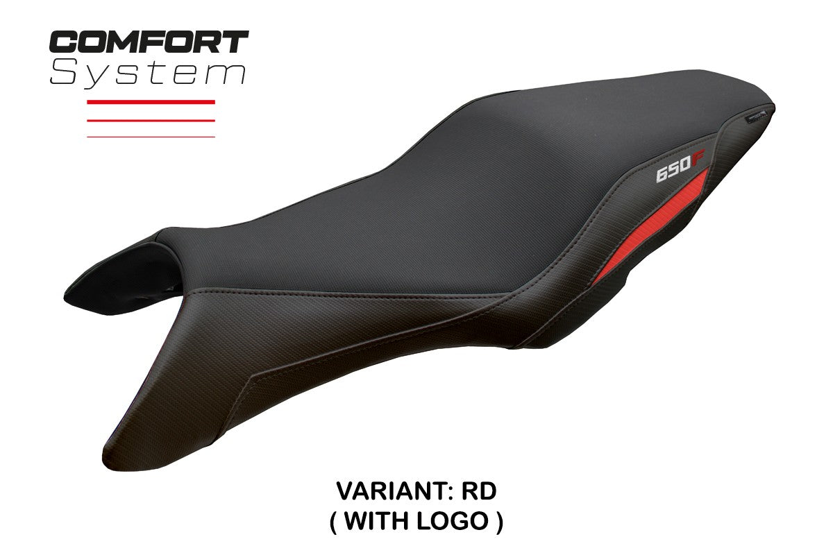 Honda CB650F 2014 2015 2016 2017 2018 Seat Cover Tappezzeria Comfort Red Black