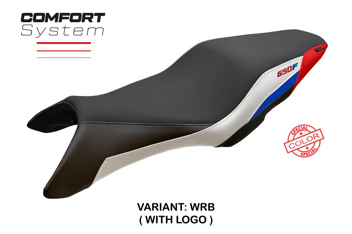 Honda CB650F 2014-2017 2018 Seat Cover Tappezzeria Comfort White Red Blue Black