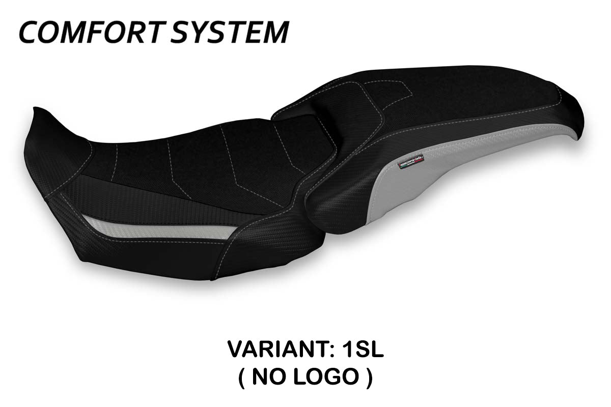 Honda CB650R 2019-2023 Seat Cover Tappezzeria Italia Comfort in Silver