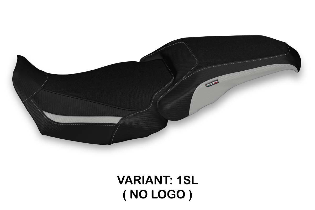 Honda CB650R 2019-2023 Seat Cover Tappezzeria Italia in Silver and Black
