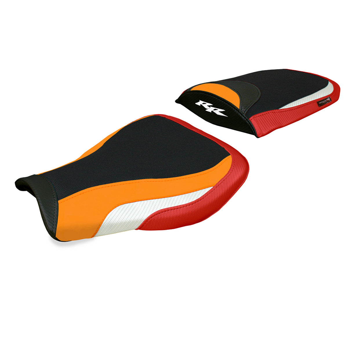 Honda CBR 600 RR 2007-2022 2023 2024 Seat Cover Tappezzeria White Red Orange