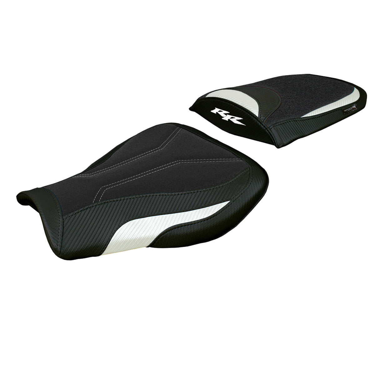 Honda CBR 600 RR 2007-2022 2023 2024 Seat Cover Tappezzeria Ultragrip White Blk