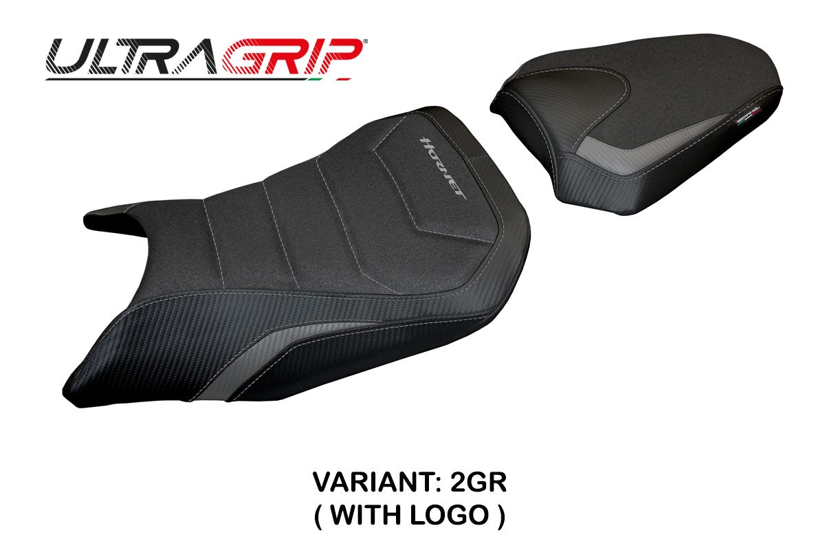 Honda CB 750 Hornet 2023-2025 Seat Cover Tappezzeria Ultragrip Grey Black