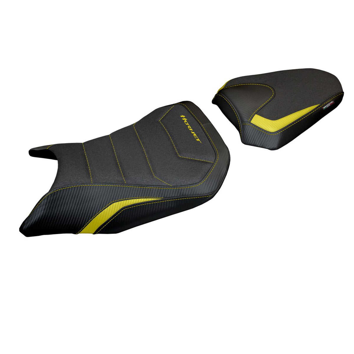 Honda CB 750 Hornet 2023-2025 Seat Cover Tappezzeria Ultragrip Yellow Black