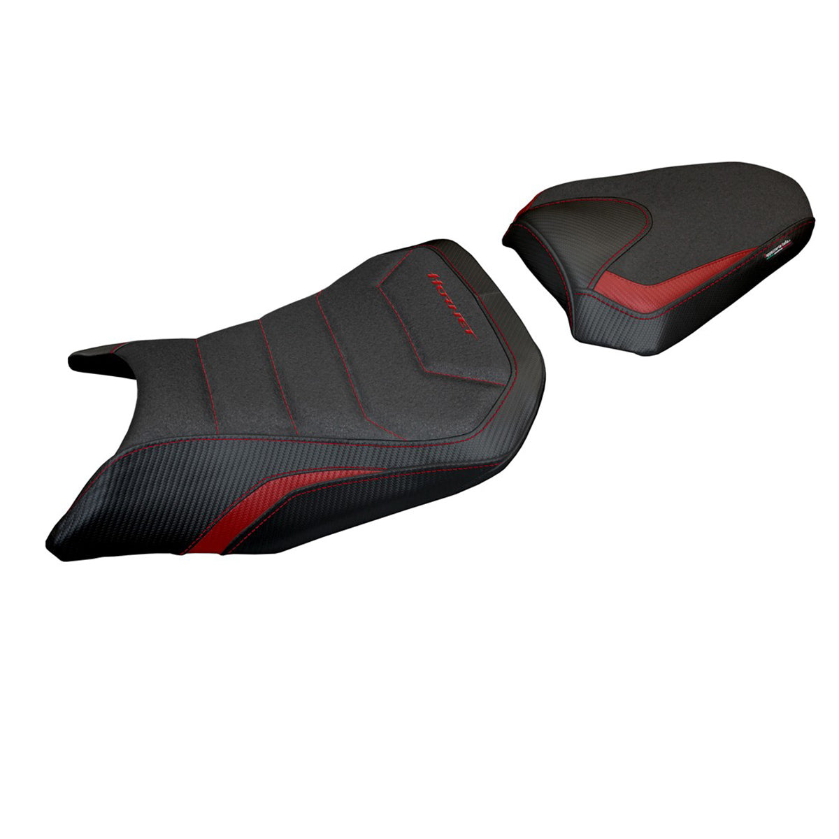 Honda CB 750 Hornet 2023-2025 Seat Cover Tappezzeria Ultragrip Red Black