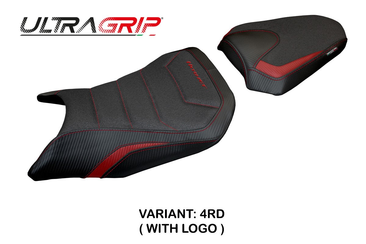 Honda CB 750 Hornet 2023-2025 Seat Cover Tappezzeria Ultragrip Red Black
