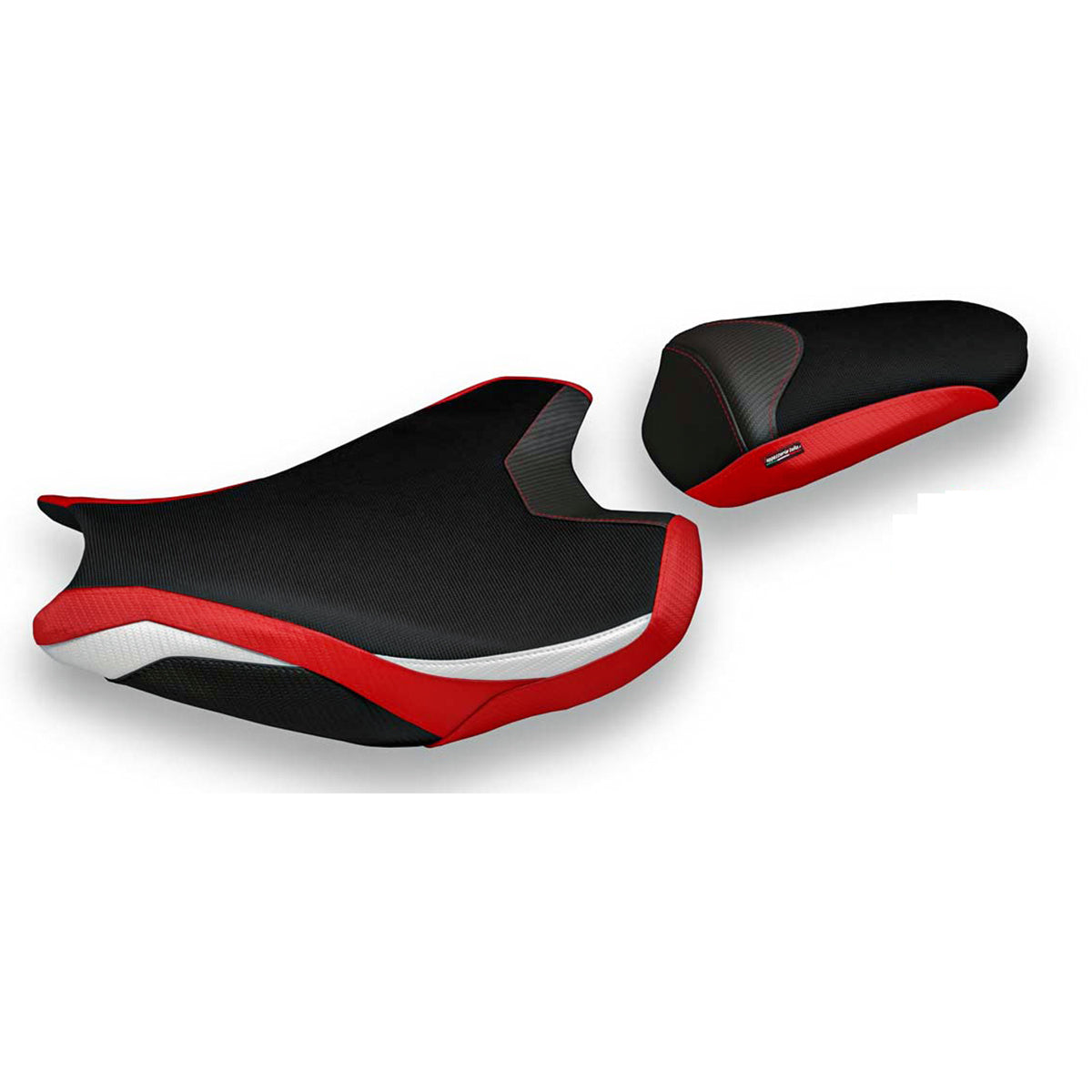 Honda CBR1000RR 2017-2024 Seat Cover Tappezzeria Italia Comfort in Red and White