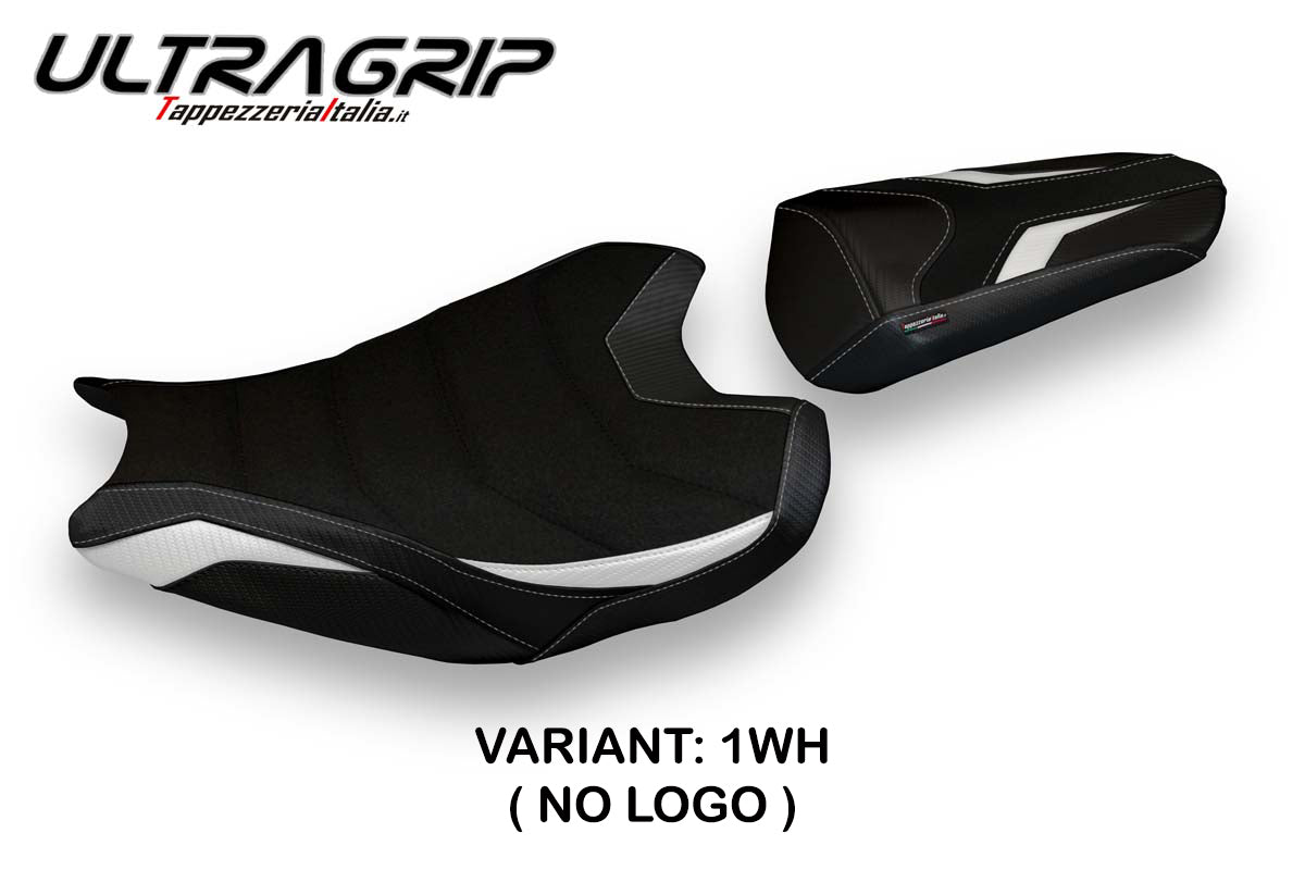 Honda CBR1000RR 2017-2024 Seat Cover Tappezzeria Italia Ultragrip in White and Black