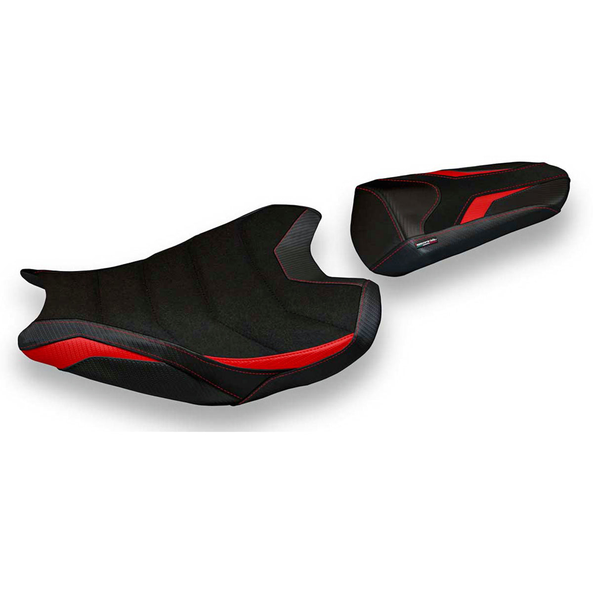 Honda CBR1000RR 2017-2024 Seat Cover Tappezzeria Italia Ultragrip in Red and Black