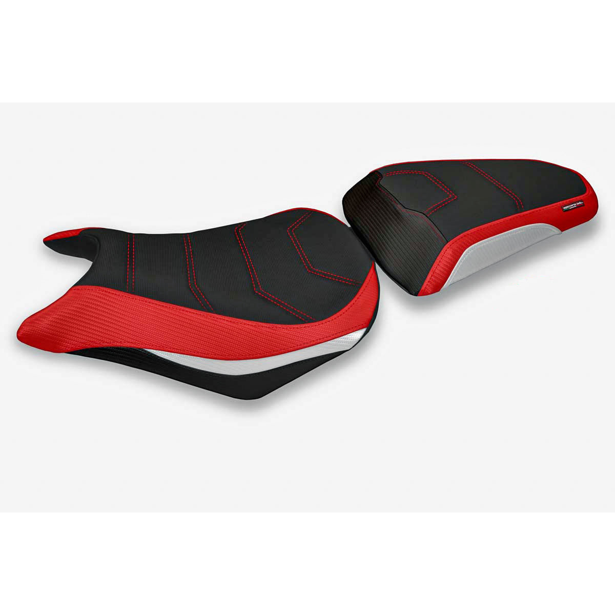 Honda CBR500R 2012-2016 Seat Cover Tappezzeria Italia Comfort in Red and White