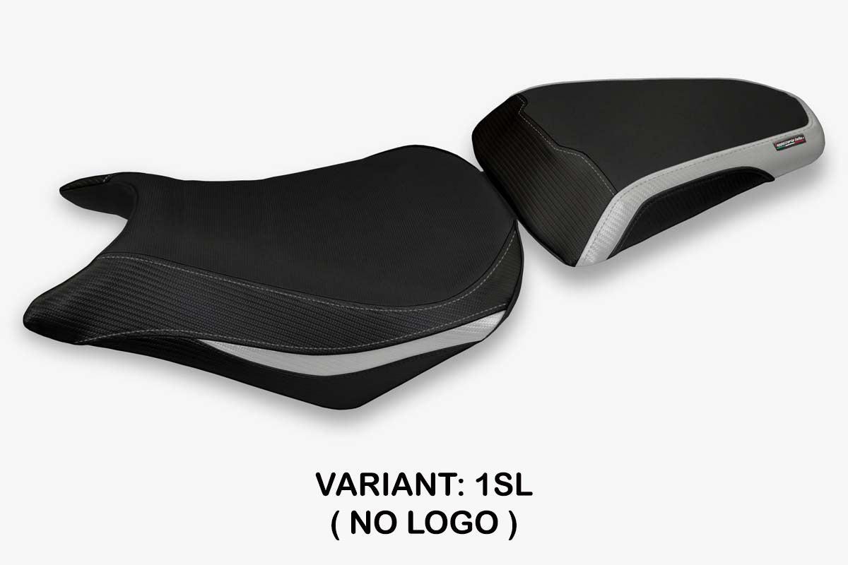 Honda CBR500R 2012-2016 Seat Cover Tappezzeria Italia in Silver and Black