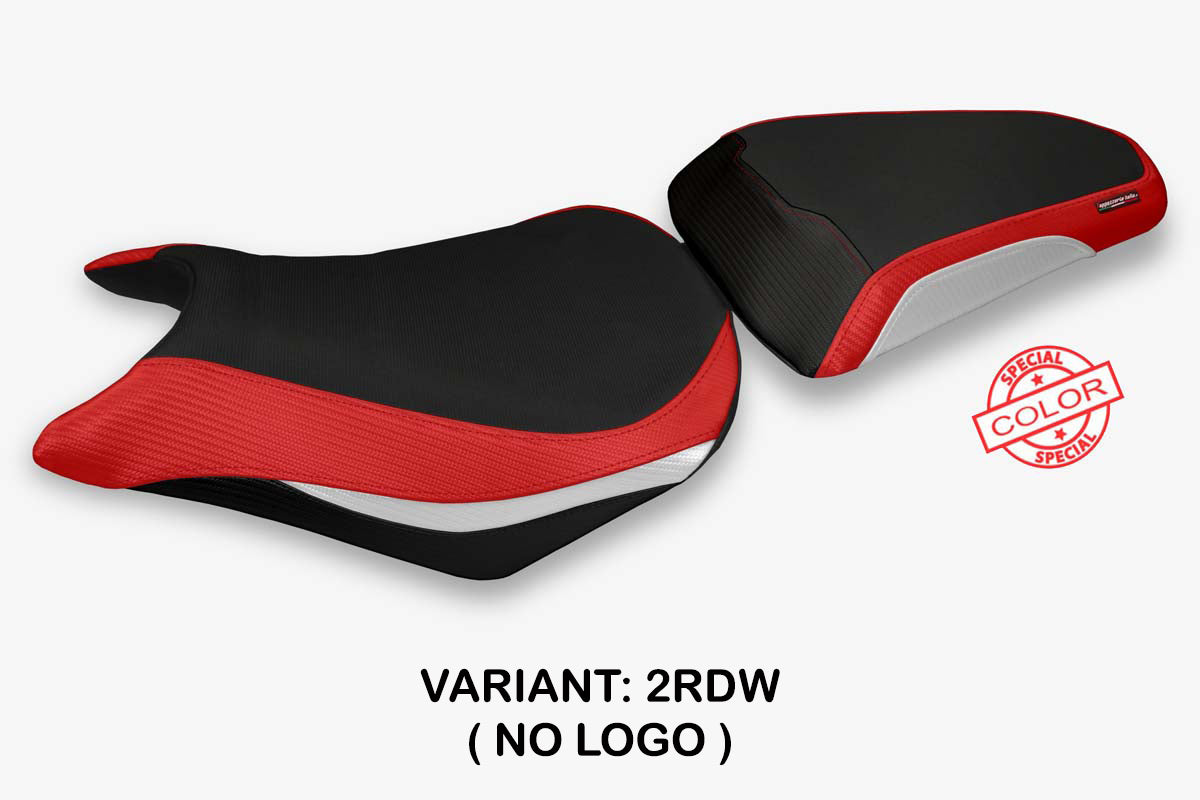 Honda CBR500R 2012-2016 Seat Cover Tappezzeria Italia in Red and White