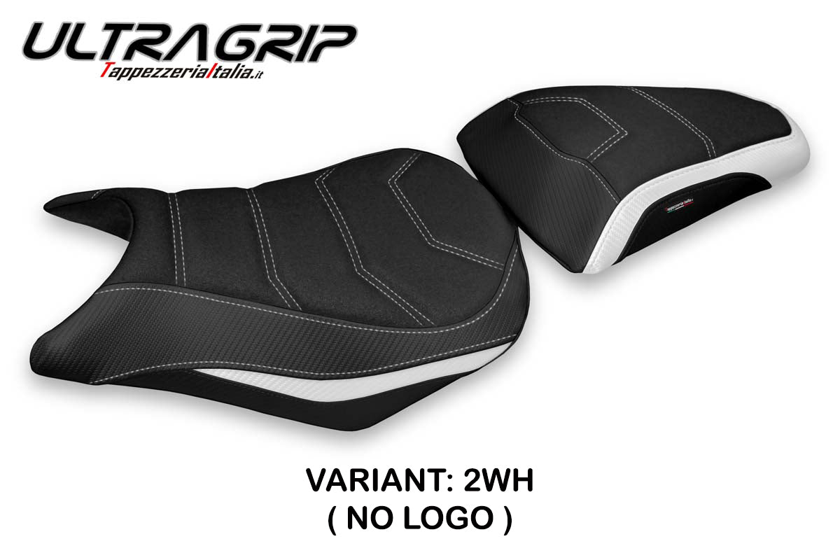 Honda CBR500R 2012-2016 Seat Cover Tappezzeria Italia Ultragrip in White